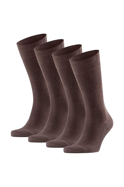 FALKE Herren Socken Swing 4er-Pack - Herren, Strümpfe, Uni, 39-46