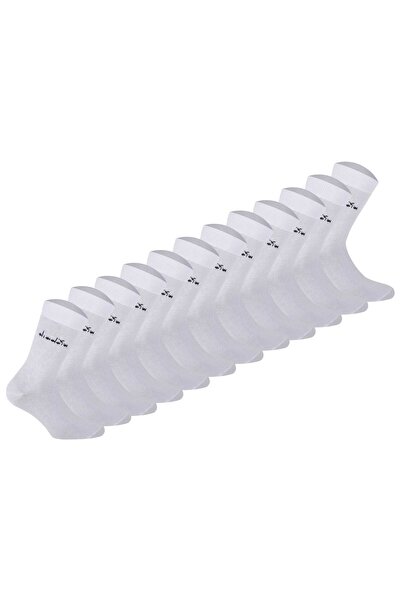 Diadora Unisex Socken, 12er Pack - Sportsocken, Baumwolle, Logo, einfarbig