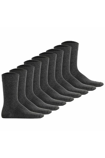Hudson Unisex Socken, 9er Pack - Simply, Basic Socken, einfarbig