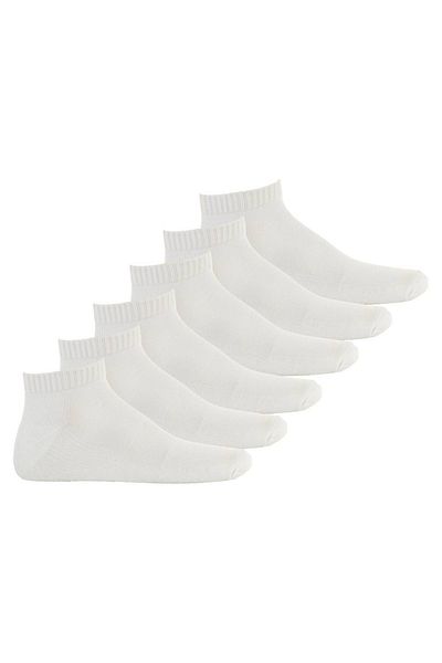 converse Herren Socken 6er Pack - Quarter, einfarbig, Logo
