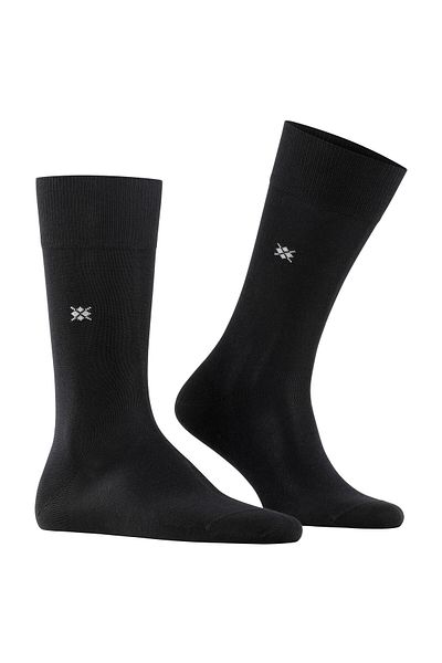 Burlington Herren Socken 2er Pack - DUBLIN, Kurzstrumpf, Logo, One Size, einfarbig