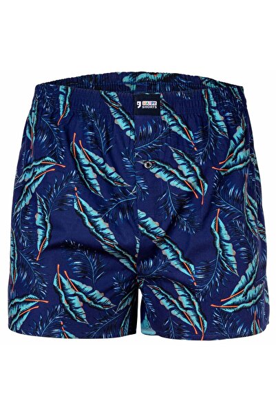 Happy Shorts Herren Web-Boxershorts - American Boxershorts