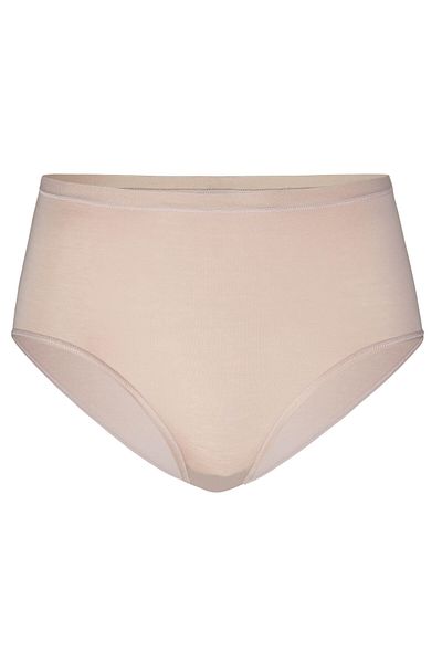 Calida Damen Slip - Natural Comfort, High Waist, Natürlicher Glanz, Single Jersey