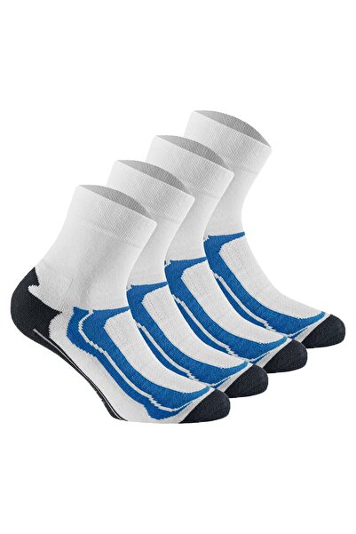 Rohner Basic Unisex Quarter-Socken, 4er Pack - Quarter Sport, Baumwoll-Mix
