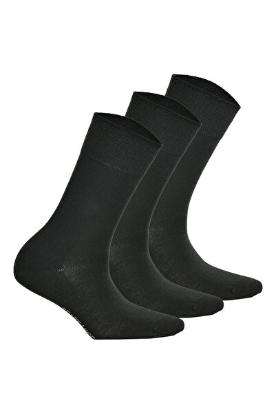 Hudson 3 Paar Damen Socken, Relax Cotton Strumpf, Komfortbund, Einfarbig