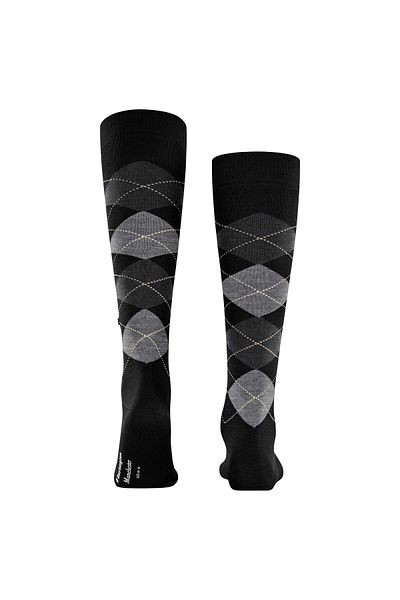 Burlington Herren Kniestrümpfe - MANCHESTER, Raute, One Size