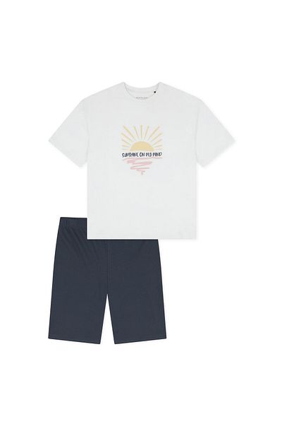 Schiesser Mädchen Schlafanzug Set - kurz, Teens, Baumwolle, Motiv