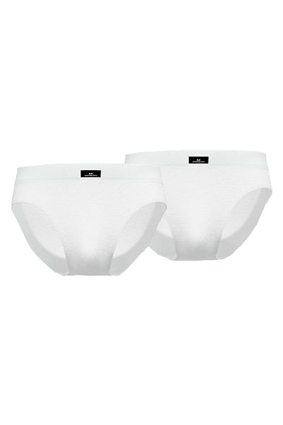 Götzburg GÖTZBURG Herren Slips, 4er Pack - X-lastic, Unterwäsche, Unterhosen, Logo, einfarbig
