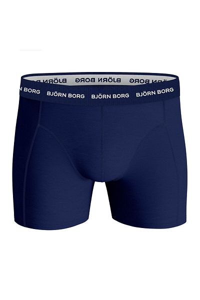 Björn Borg BJÖRN BORG Herren Boxershorts, 3er Pack - Cotton Stretch Boxer, Unterhose, Baumwolle, Logobund