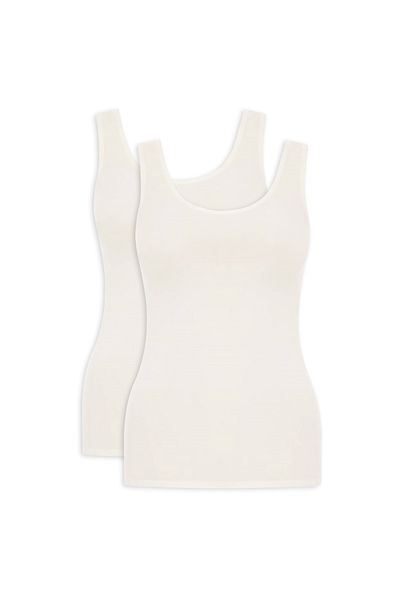Chantelle Damen Top 2er Pack - Unterhemd, SoftStretch, nahtlos, Einheitsgröße 34-44