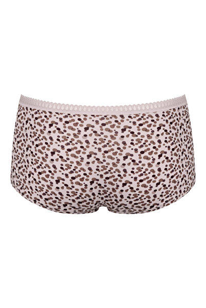 SLOGGI Damen Pantys, 3er Pack - GO Crush Short C3P, Unterhose, Stretch-Baumwolle