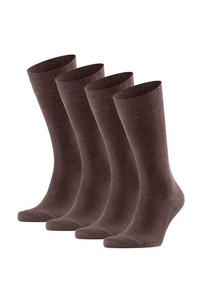 FALKE Herren Socken Swing 4er-Pack - Herren, Strümpfe, Uni, 39-46