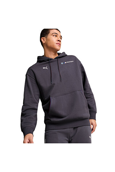 Puma Herren Hoodie - BMW Motorsport Hoodie, Fleece, Logo, einfarbig