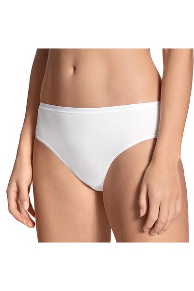 Calida Damen Slips, 2er Pack - Benefit Women, Jersey, einfarbig
