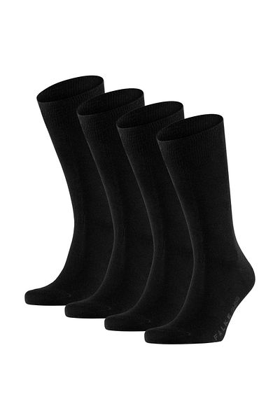 FALKE Herren Socken Swing 4er-Pack - Herren, Strümpfe, Uni, 39-46