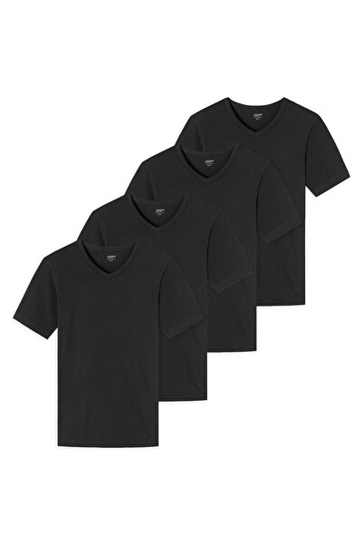 uncover by Schiesser Herren T-Shirt 4er Pack - V-Ausschnitt