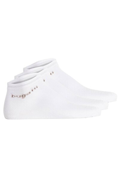 BUGATTI Herren Sneakersocken 3er Pack - Socks Soft Cotton Uni Basic