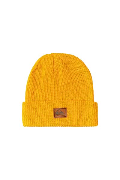 Quiksilver Men's Beret Performer 2 Yellow Ski/Snowboard Accessory Men's Beret Aqyha04782