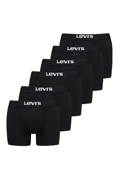 Levi's Herren Boxershorts – Basic Boxer Briefs aus Bio-Baumwolle (ECOM, Stret...