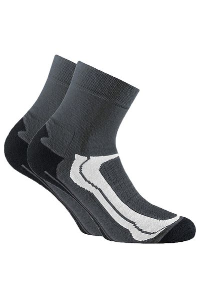Rohner Basic Unisex Quarter-Socken, 2er Pack - Quarter Sport, Baumwoll-Mix