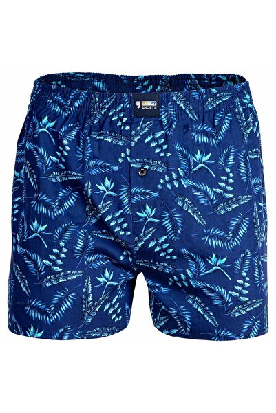 Happy Shorts Herren Web-Boxershorts - American Boxershorts