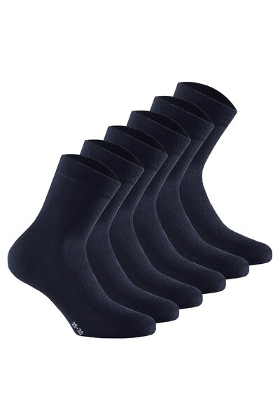 Rohner Basic Unisex Socken, 6er Pack - Soft Touch, Kurzsocken, Viskose-Mix