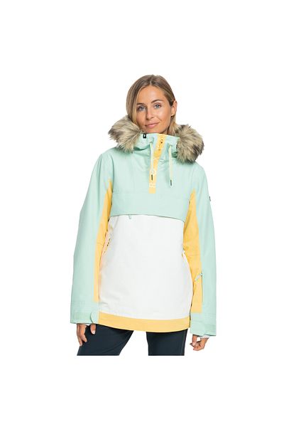 Roxy Kadın Snowboard Ceketi Shelter Yeşil