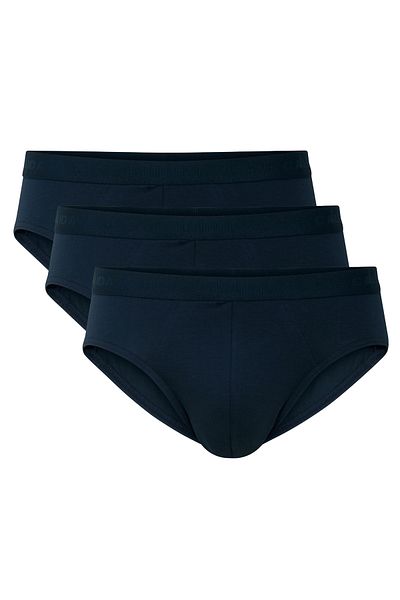 Calida Herren Slip, 3er Pack - Natural Benefit, Elastikbund, Single Jersey