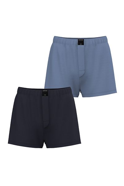 Björn Borg BJÖRN BORG Herren Web-Boxershorts, 2er Pack - Unterhose, Baumwolle, einfarbig