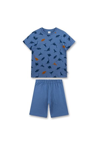 Sanetta Jungen Schlafanzug - kurz, Kids, Nachtwäsche, Pyjama, Baumwolle