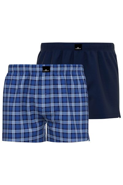 Götzburg GÖTZBURG Herren Boxer 2er Pack - Poplin, Pure Cotton, Unterwäsche Set