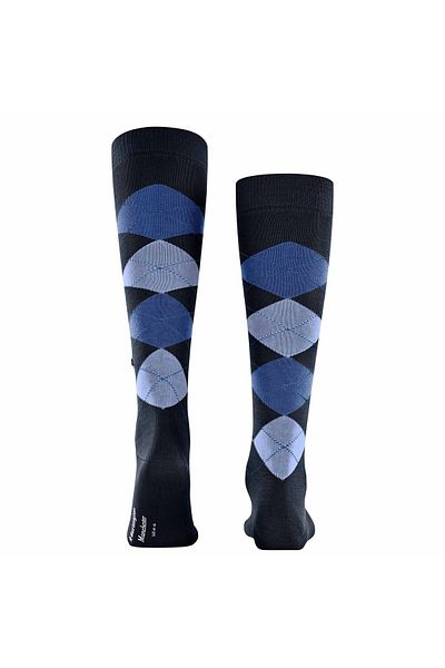 Burlington Herren Kniestrümpfe - MANCHESTER, Raute, One Size