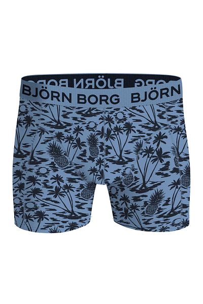 Björn Borg BJÖRN BORG Herren Boxershorts, 5er Pack - Cotton Stretch Boxer, Unterhose, Baumwolle, Logobund