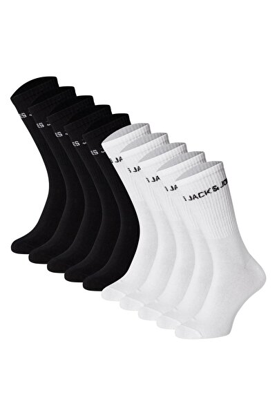 Jack & Jones JACK&JONES Kinder Tennissocken, 10er Pack - JACBASIC LOGO TENNIS...