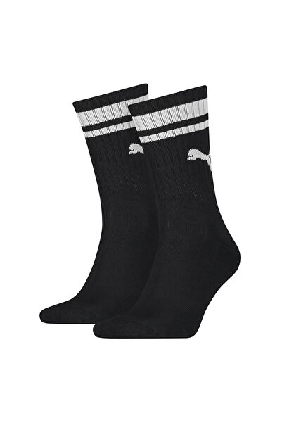 Puma Unisex Sport-Socken, 6er Pack - Crew Heritage, Tennis, Frottee-Sohle, St...