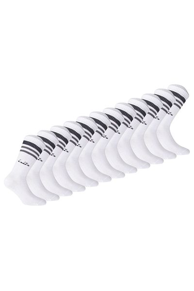 Diadora Unisex Tennissocken - 12er Pack, Logo, Streifen