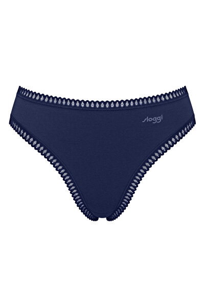 SLOGGI Damen Slips, 3er Pack - GO Crush High Leg C3P, Unterhose, Stretch-Baumwolle