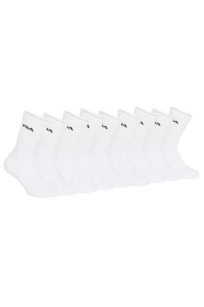 Fila Unisex Socken, 9er Pack - Tennissocken, Crew Socks, Logo
