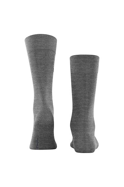 Burlington Herren Socken 2er Pack - DUBLIN, Kurzstrumpf, Logo, One Size, einfarbig