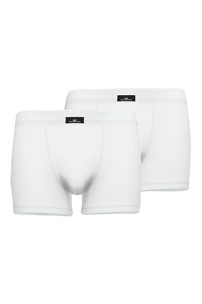 Götzburg GÖTZBURG Herren Boxershorts, 2er Pack - X-lastic, Unterwäsche, Unterhosen, Logo, einfarbig