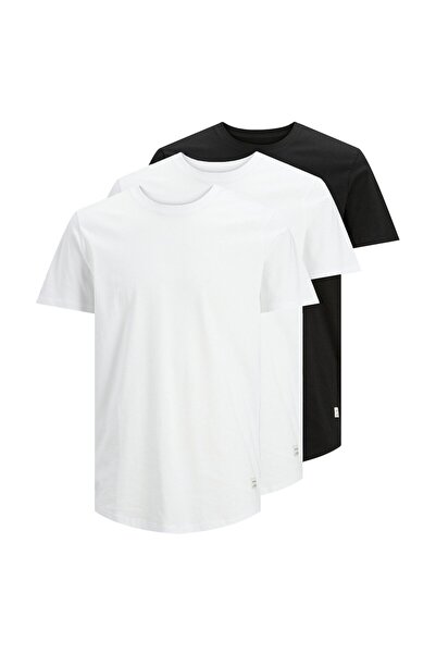 Jack & Jones JACK&JONES Herren T-Shirt, 3er Pack - JJENOA TEE 3PK, Kurzarm, B...