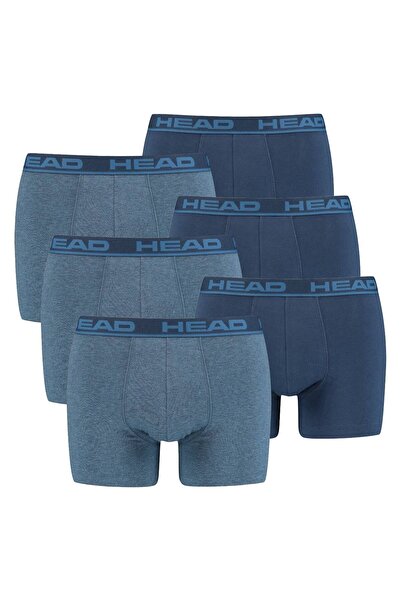 Head Herren Boxershort, 6er Pack - Basic, Baumwoll Stretch, einfarbig