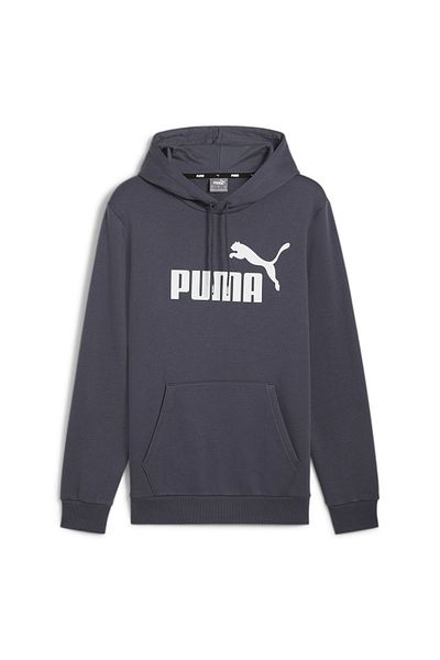 Puma Herren Hoodie - ESS Big Logo Hoodie FL, Kapuze, Logo