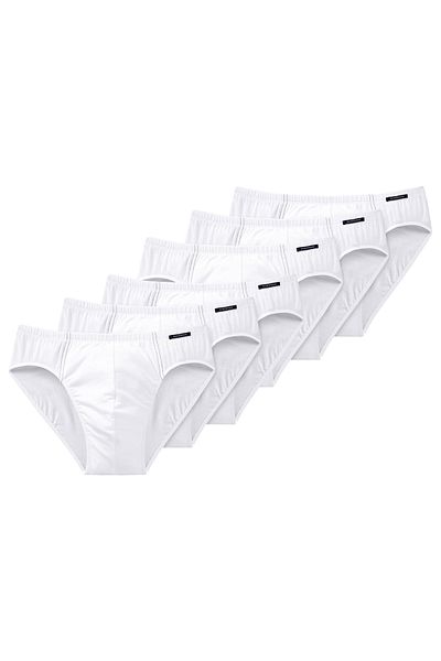 Schiesser Herren Slip 6er Pack - Supermini, Rio-Slip, Essentials, Cotton Stretch