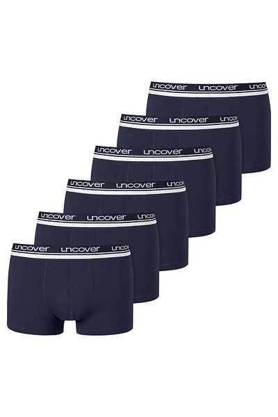 uncover by Schiesser Herren Shorts 6er Pack - Serie "Uncover", Unterhose