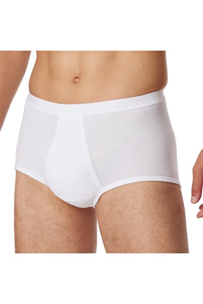 Schiesser Herren Slip 2er Pack - Original Doppelripp, Classic, Baumwolle, Eingriff