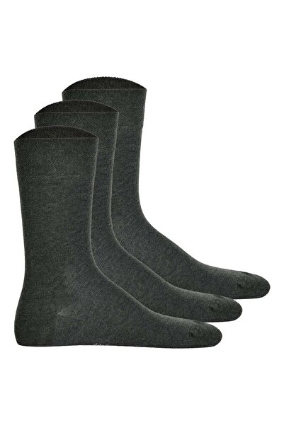 Hudson 3 Paar Herren Socken, Relax Cotton Strumpf, ohne Gummifäden, Einfarbig