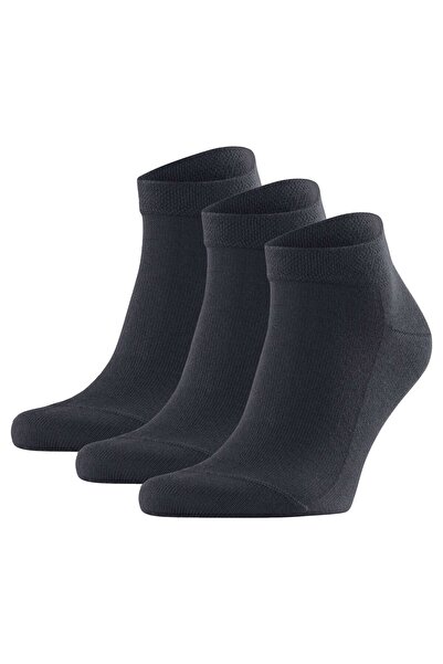 FALKE Herren Sneakers 3er-Set – Delicate London, Socken, Baumwolle, Logo, Ein...