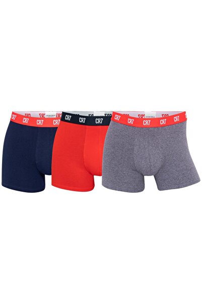 Cristiano Ronaldo CR7 CR7 Herren Boxer Shorts, 3er Pack - Trunks, Organic Cot...