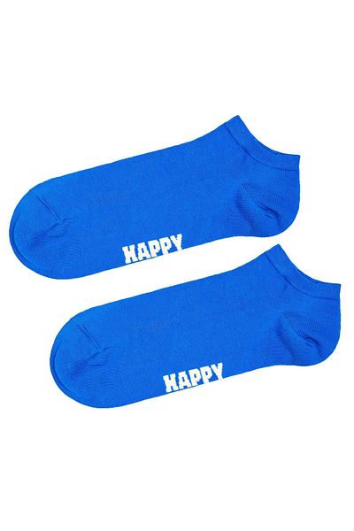 Happy Socks Unisex Sneaker-Socken, 3er Pack - Solid Socks Low, Baumwollmischung, einfarbig